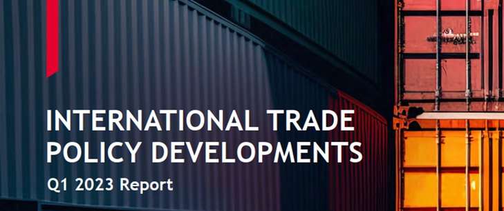BDO Trade Policy Quarterly Report Q1-2023